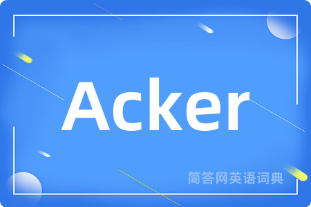 Acker