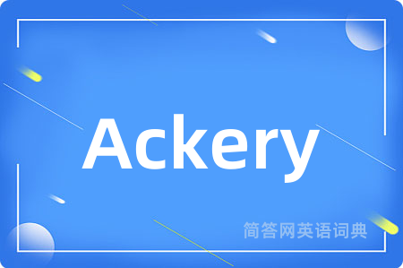 Ackery