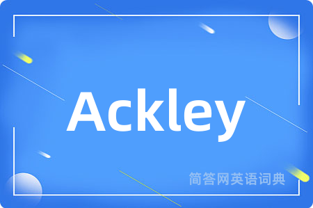 Ackley
