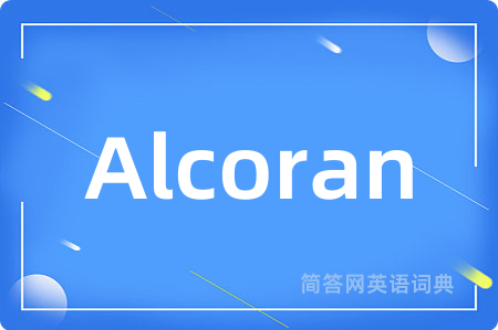 Alcoran