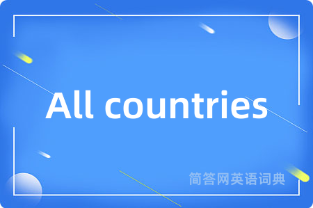 All countries