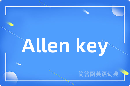 Allen key