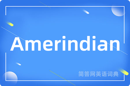 Amerindian