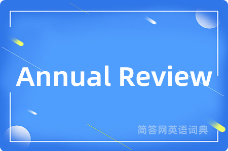 Annual Review