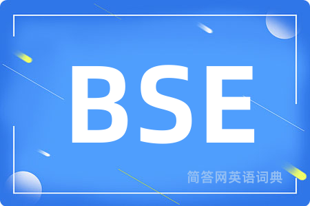 BSE是什么意思,BSE的中文翻译 BSE