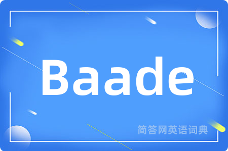 Baade