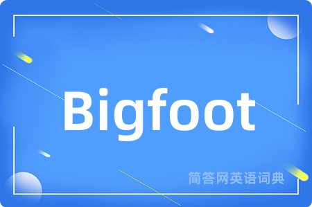 Bigfoot