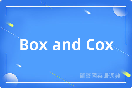 Box and Cox