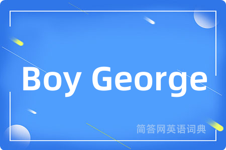 Boy George