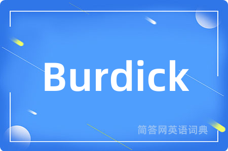 Burdick