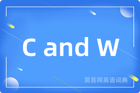 C and W