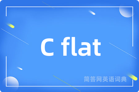 C flat