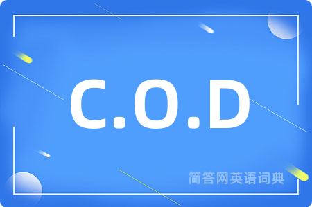 C.O.D