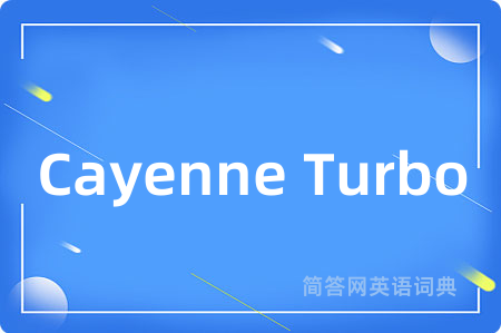 Cayenne Turbo