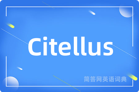 Citellus是什么意思,Citellus的中文翻译 Citellus