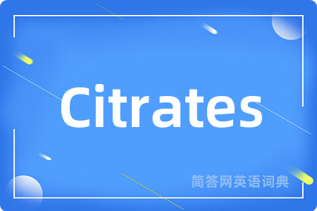 Citrates