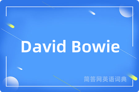 David Bowie