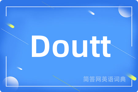 Doutt