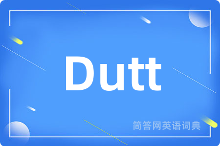 Dutt