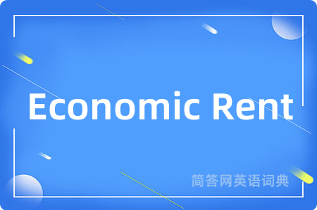 Economic Rent