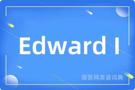 Edward I