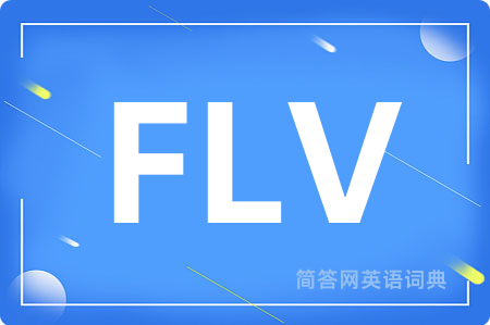 FLV是什么意思,FLV的中文翻译 FLV