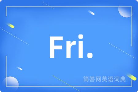 Fri.