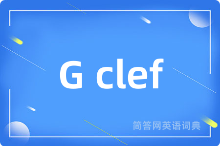G clef