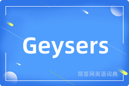 Geysers