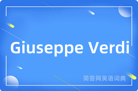 Giuseppe Verdi