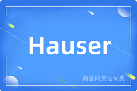 Hauser