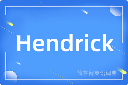 Hendrick