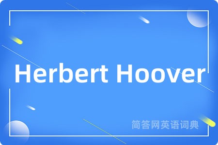 Herbert Hoover
