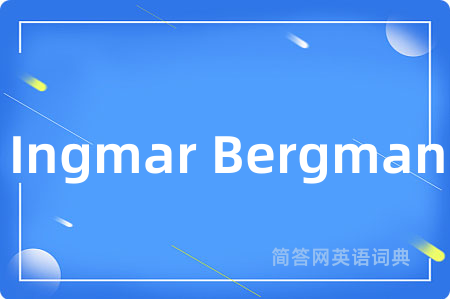 Ingmar Bergman