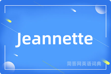 Jeannette