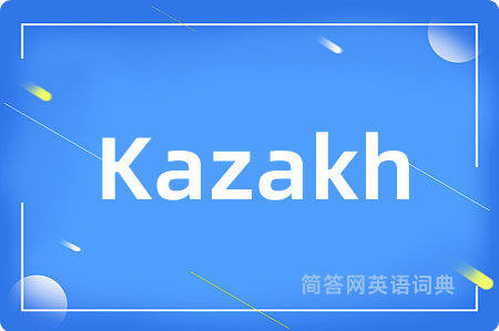 Kazakh