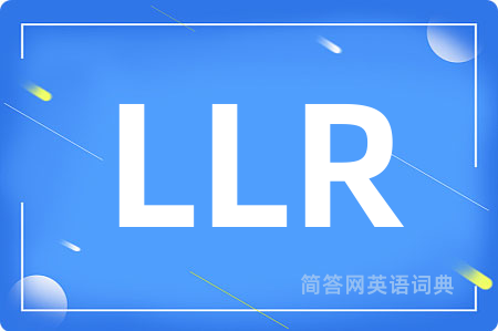 LLR