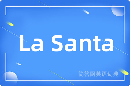 La Santa