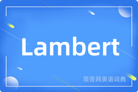 Lambert
