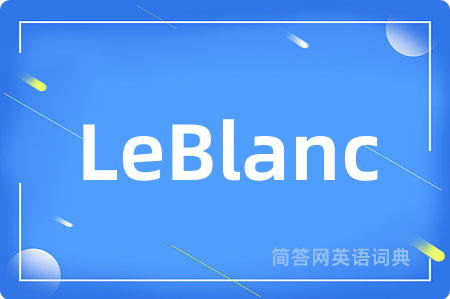 LeBlanc