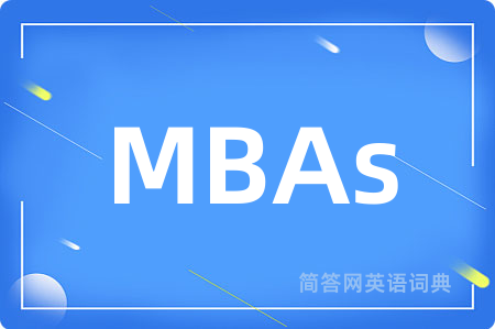 MBAs