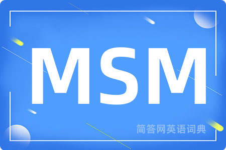 MSM