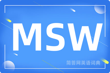 MSW