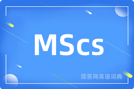 MScs