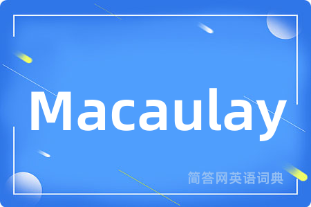 Macaulay