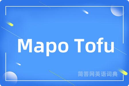 Mapo Tofu