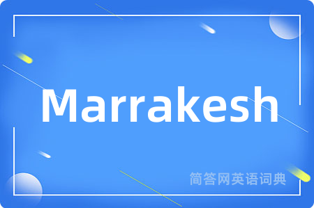 Marrakesh