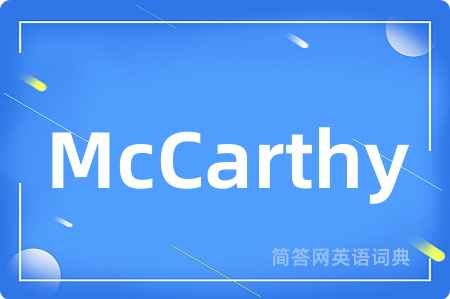 McCarthy