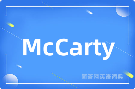 McCarty