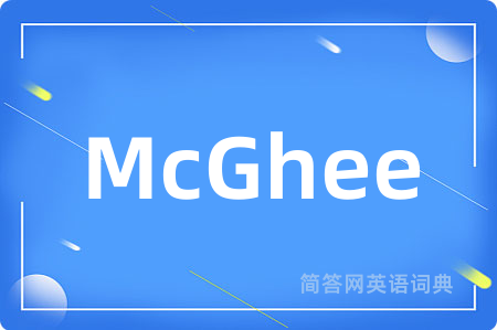 McGhee